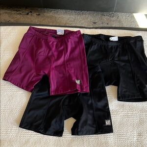 Lot of 3 Desoto tri shorts